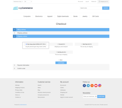 Ảnh của Plugin Giao Hàng Nhanh (GHN) Express cho NopCommerce