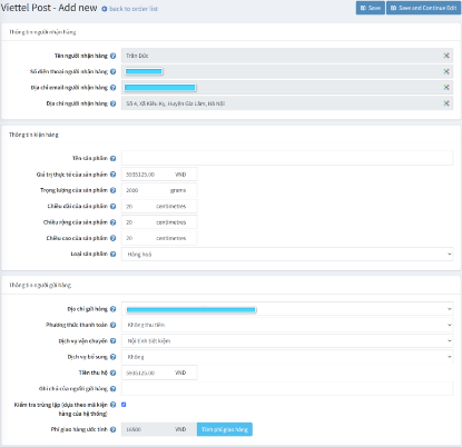 Ảnh của Plugin Viettel Post cho NopCommerce
