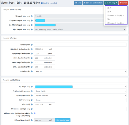 Ảnh của Plugin Viettel Post cho NopCommerce