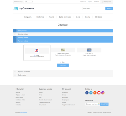 Ảnh của Plugin VNPay cho NopCommerce